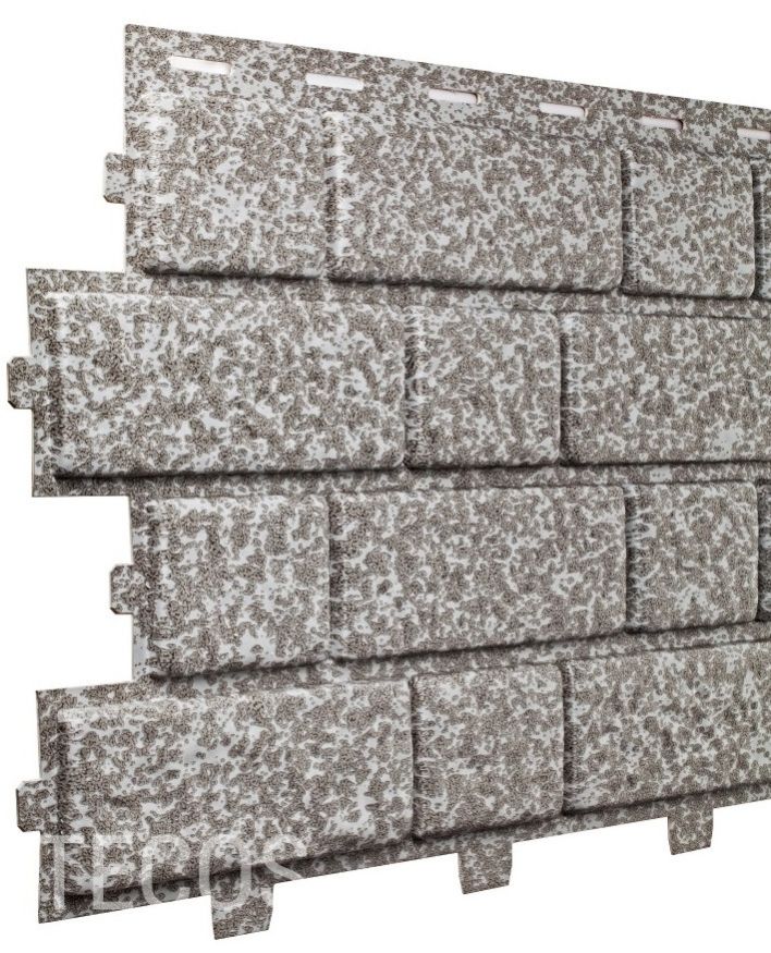 Фасадная панель Текос Серебристый купить в Омске