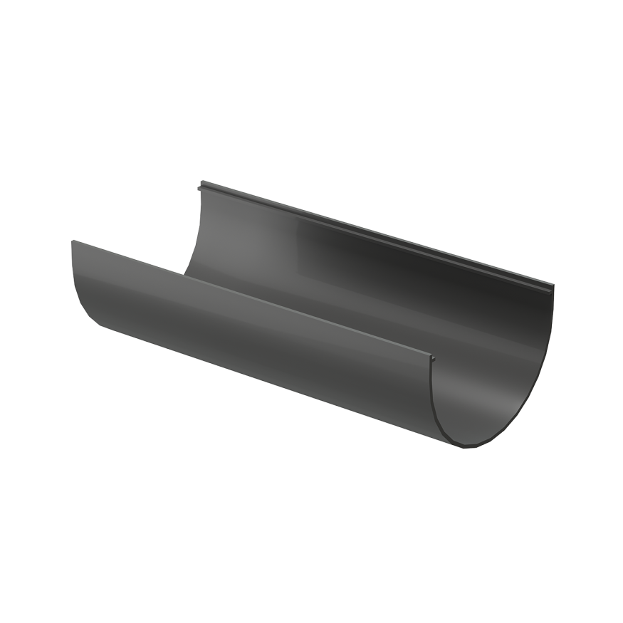 Водосточный желоб 3 м, Docke Standard, Серый цвет купить в Омске
