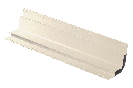 Внутренний угловой элемент, алюминиевый, белый. купить в Омске