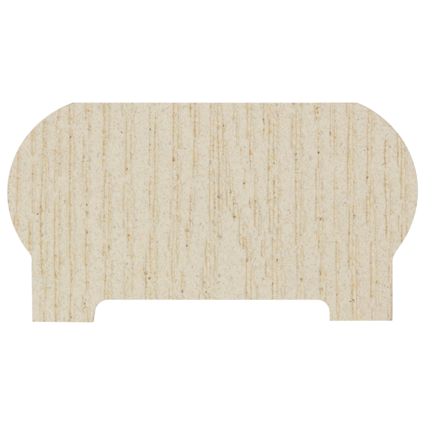 Заглушка торцевая для перил из ДПК Faynag Слоновая кость 95х50 мм купить в Омске