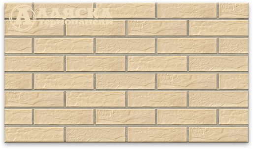 Фасадные термопанели Аляска серия Элевация 02. Krem rustik купить в Омске