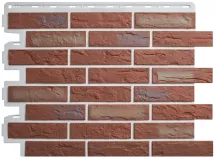 Фасадная панель Альта-Профиль, Кирпич Рижский 02