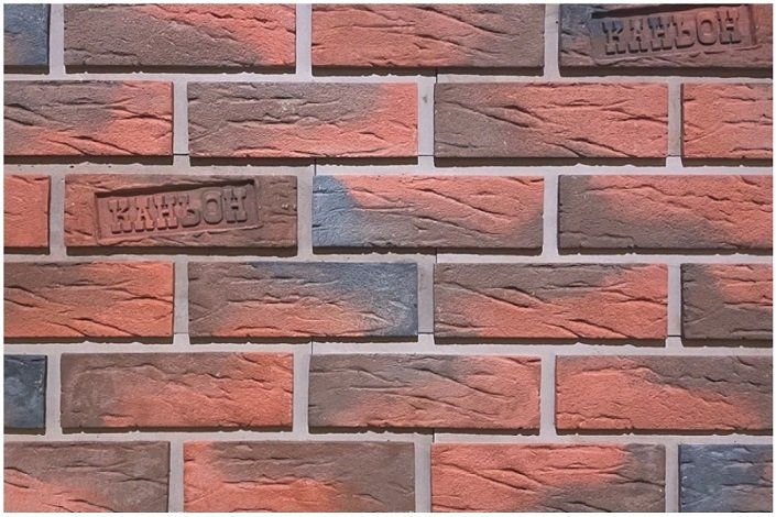 Фиброцементные панели КАНЬОН Клинкер с перекрытием шва - 32 купить в Омске