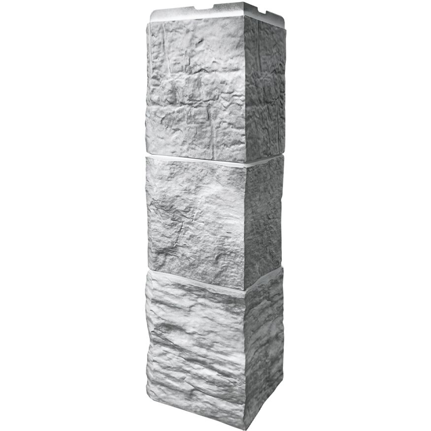 Угол наружный FineBer Блок, Светло-серый купить в Омске