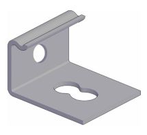 Кляймер стартовый KRONEX № 7 для металлического каркаса и ДПК лаг (упаковка 10 шт)