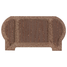 Заглушка торцевая для перил из ДПК Faynag Шоколад 95х50 мм