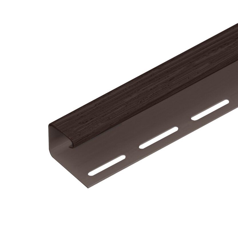 J-профиль Tecos Lux, цвет Бразильская вишня купить в Омске