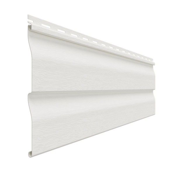 Виниловый сайдинг Доломит Classic, цвет Белый. купить в Омске