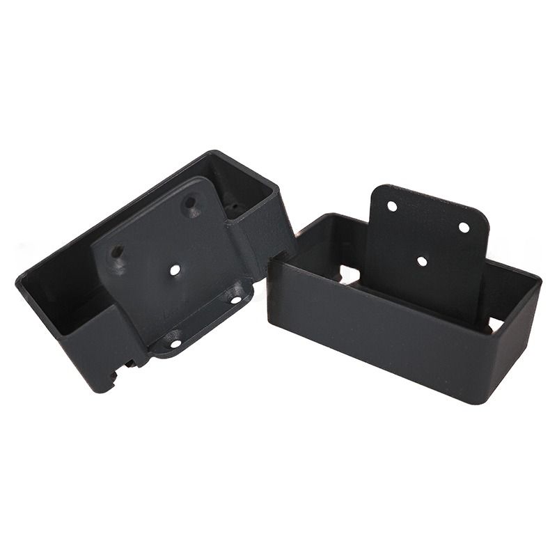 Крепление перил прямое алюминиевое GardenParkett, Графит купить в Омске