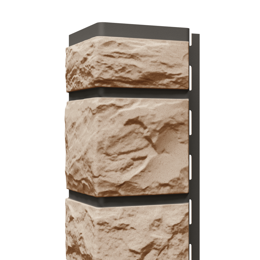 Наружный угол Доломит, Коллекция Доломит премиум, Миндаль купить в Омске