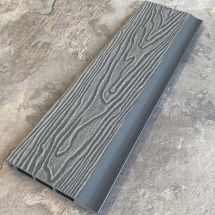 Заборная панель шип-паз EasyDecking, Wood-X, Серый