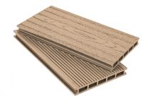 Террасная доска ДПК AYTECHPLAS 160x22 бронзового цвета