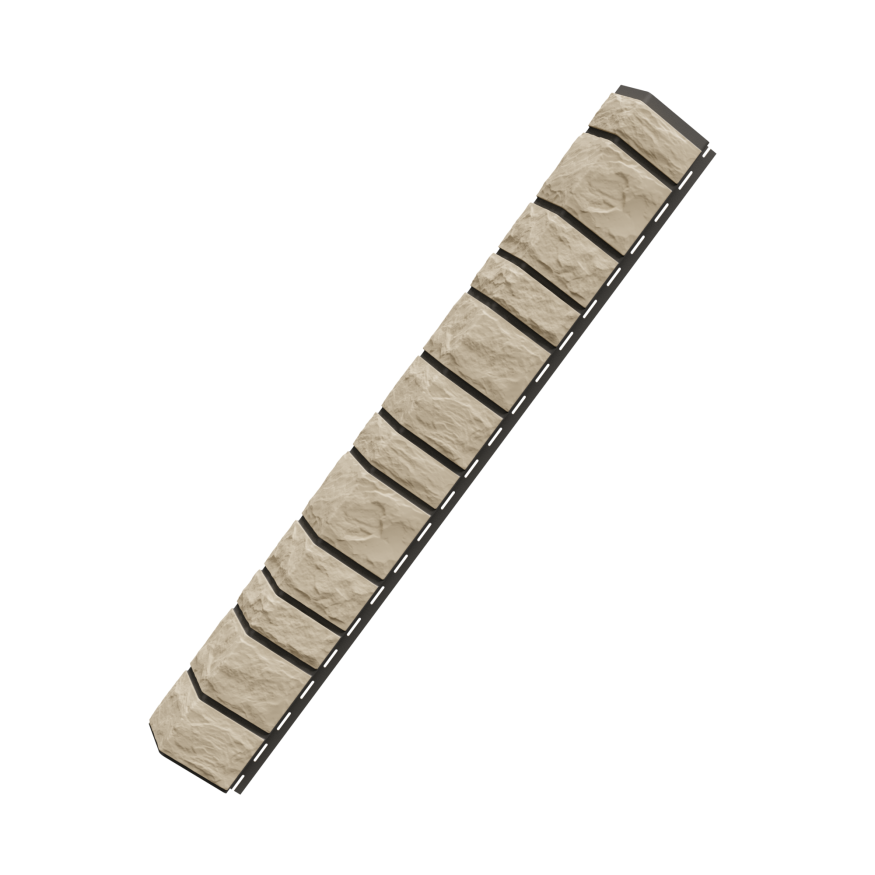 Наружный угол Доломит, Коллекция Брусчатка Доломит, Сандал купить в Омске