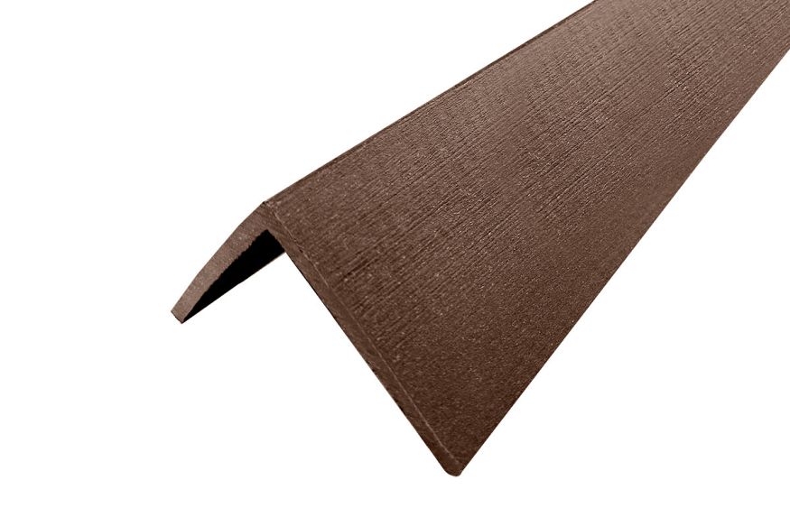 Угол ДПК Gardeck для сайдинга Коричневый купить в Омске
