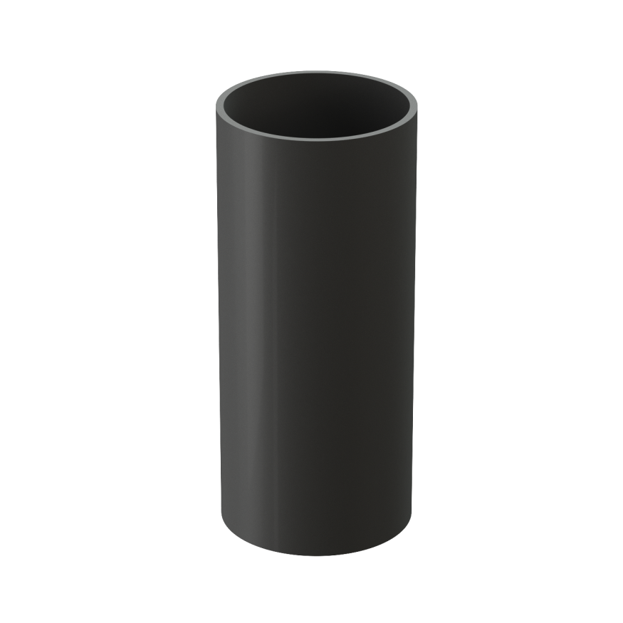 Труба водосточная 3м Docke Lux, Графит купить в Омске