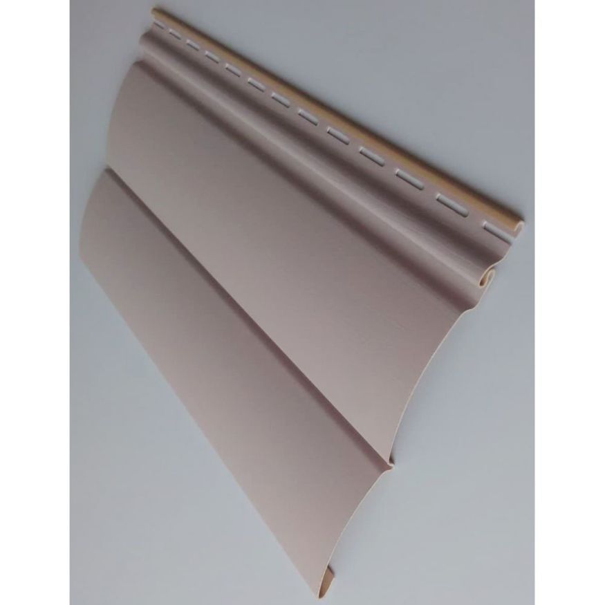 Виниловый сайдинг Tecos Блок-хаус Народный, Цвет Дымчатый купить в Омске