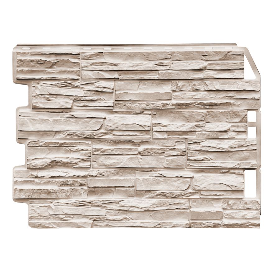 Фасадная панель FineBer Скол, Светло-бежевый купить в Омске