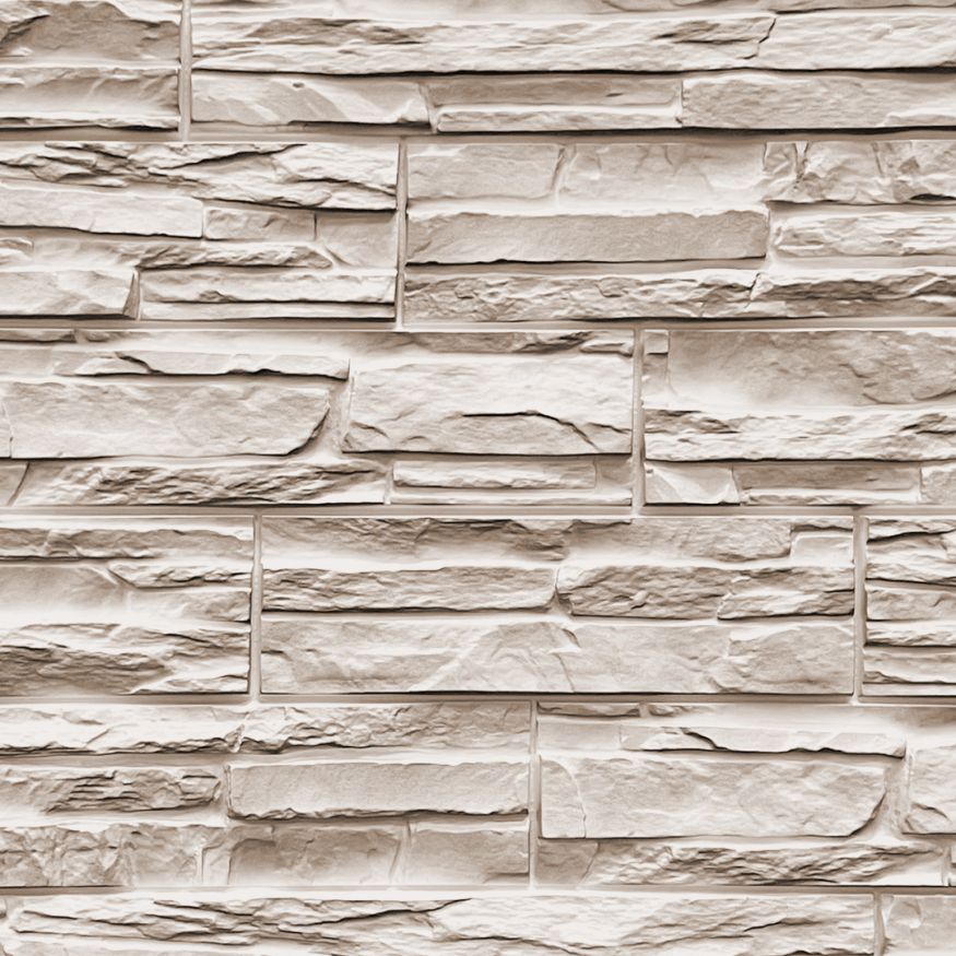 Фасадная панель FineBer Скол, Светло-бежевый купить в Омске