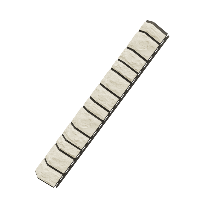 Наружный угол Доломит, Коллекция Брусчатка Доломит, Слоновая кость купить в Омске