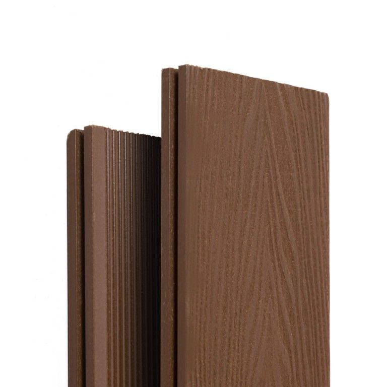 Террасная доска Ecodecking Экстра 3D Шоколад купить в Омске