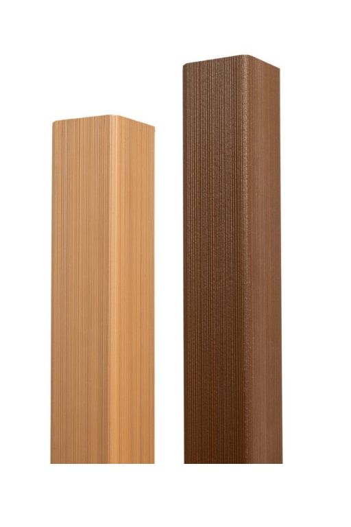 Уголок торцевой Ecodecking Скай коэкструзия Тик купить в Омске