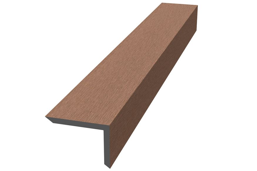 Уголок ДПК для террасной доски NauticPrime Кедр купить в Омске