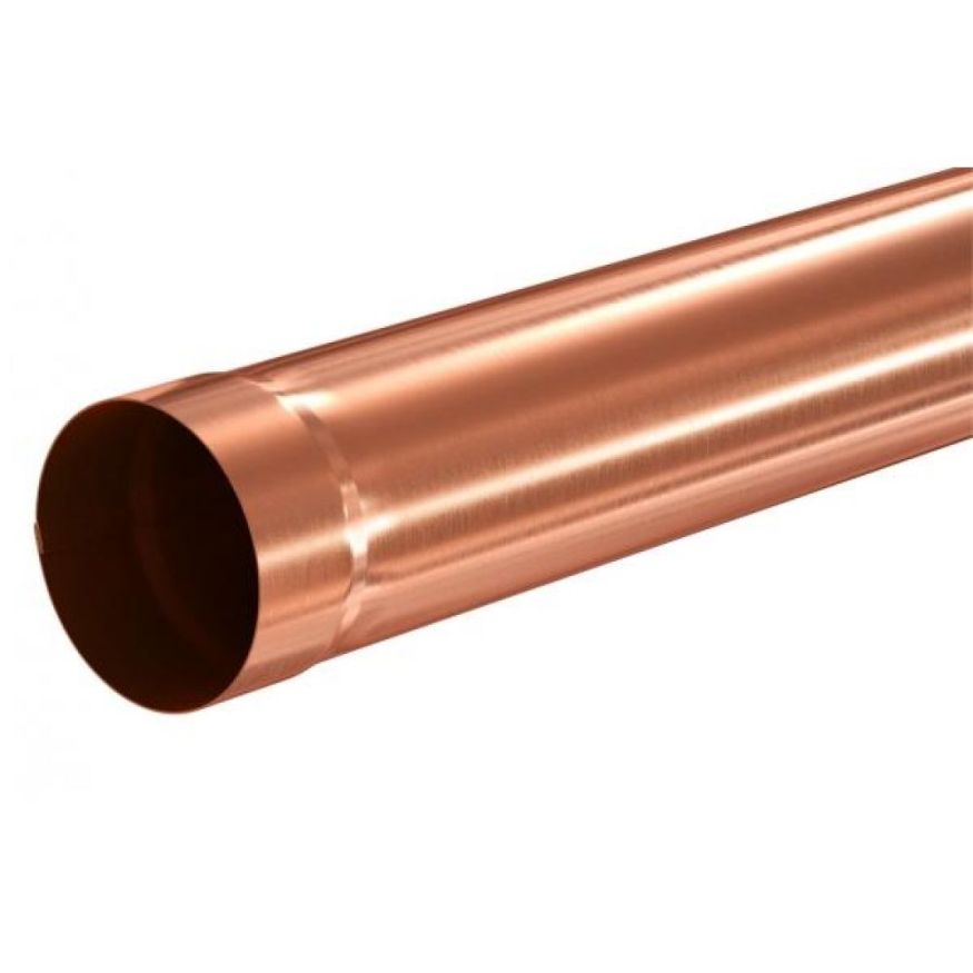 Водосточная труба Aquasystem 1.00м, медь 150/100 купить в Омске