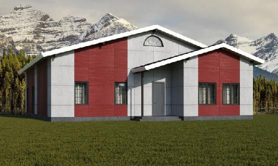 Фиброцементный сайдинг Roofas Board Stone Серебристый Опал купить в Омске