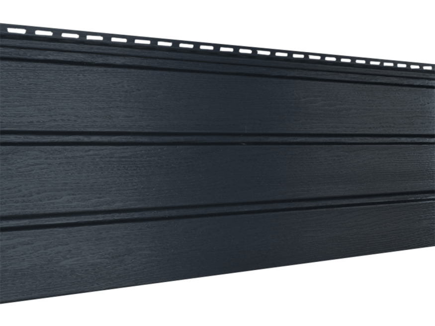 Классический софит Ю-пласт, Графитовый (без перфорации) купить в Омске