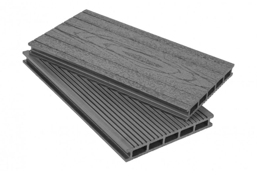 Террасная доска ДПК AITECPLAS 160x22 графитовая купить в Омске