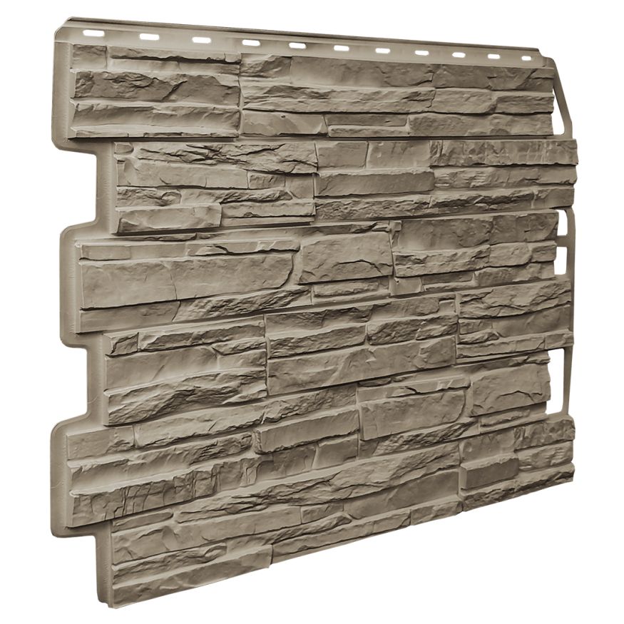 Фасадная панель FineBer Скол, Дымчатый купить в Омске