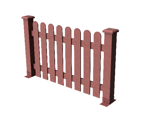 Декоративное ограждение из ДПК GRINDERDECO Сежурне мербау купить в Омске