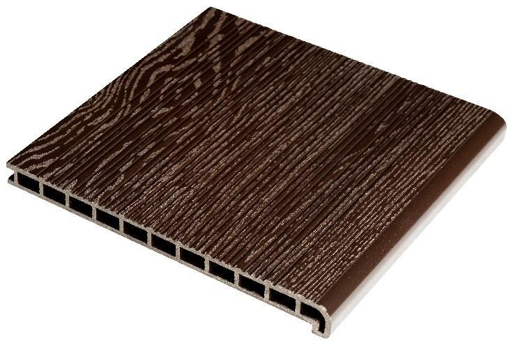 Ступени из ДПК Faynag WOOD в цвете Венге купить в Омске