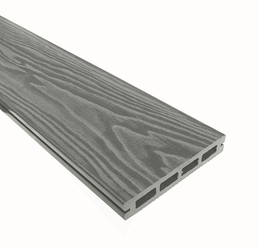 Террасная доска из ДПК Terrapol Смарт 3D (пустотелая с пазом) Анис купить в Омске