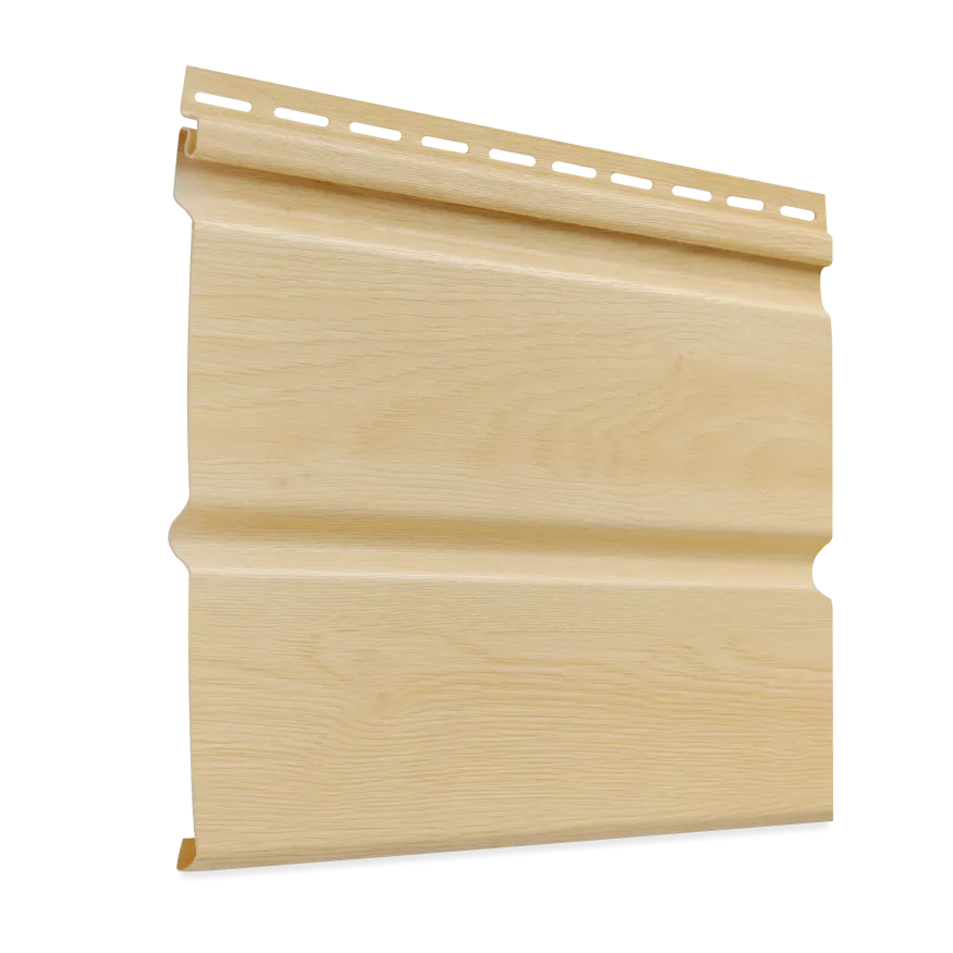 Виниловый сайдинг Альта-Профиль Альта-Брус Люкс, Бук купить в Омске