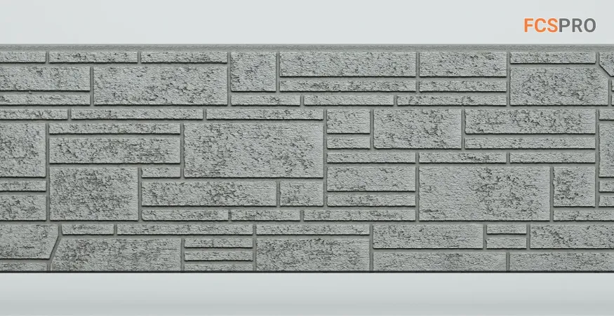 Фиброцементные панели FCS Simple АА3 (под камень) купить в Омске