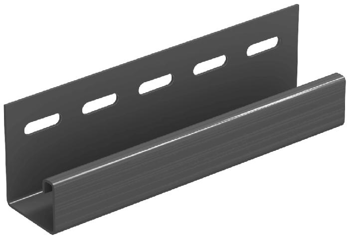 J-планка Ю-пласт, Классика, Графит купить в Омске