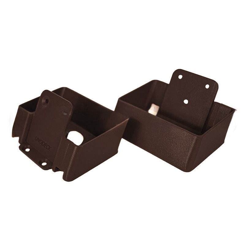 Крепление для перил наклонное алюминиевое GardenParkett, Венге купить в Омске