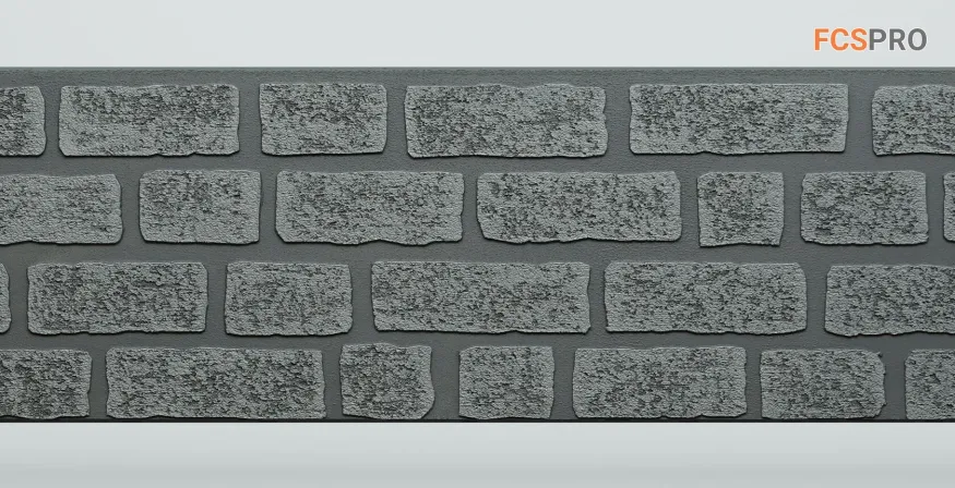 Фиброцементные панели FCS Simple АА4 (под кирпич) купить в Омске