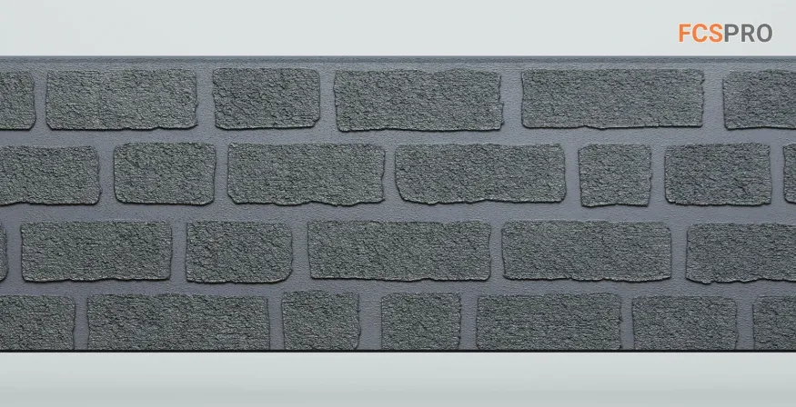 Фиброцементные панели FCS Simple АА4 (под кирпич) купить в Омске