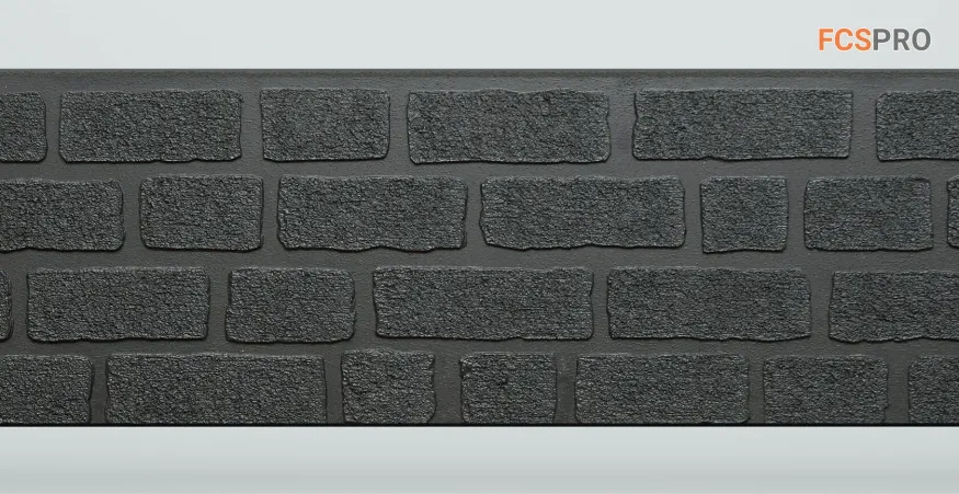 Фиброцементные панели FCS Simple АА4 (под кирпич) купить в Омске