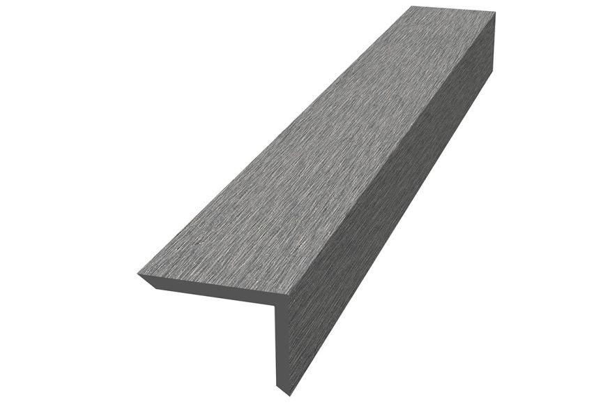 Уголок ДПК для террасной доски NauticPrime Темно-серый купить в Омске