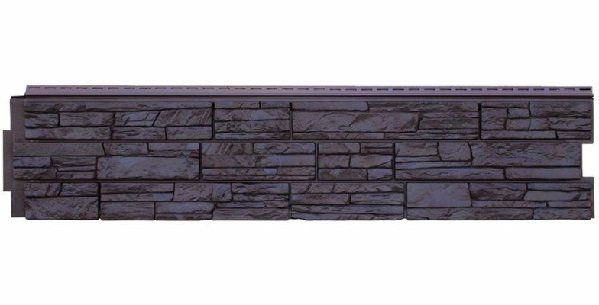 Фасадная панель GL &amp;quot;Крымский сланец угольный&amp;quot; купить в Омске