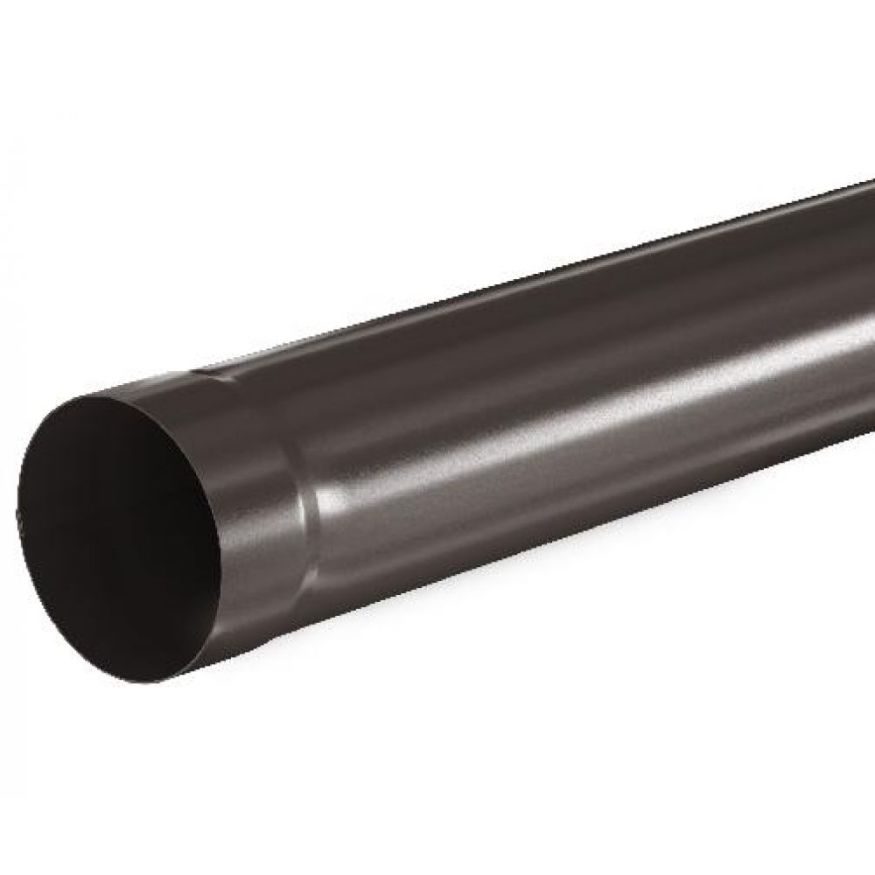 Водосточная труба Aquasystem RR 32, тёмно-коричневая, 3.00 м, 150/100 купить в Омске