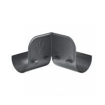 Ограничитель перелива угловой Aquasystem RR 23 Маренго матовый 125/90