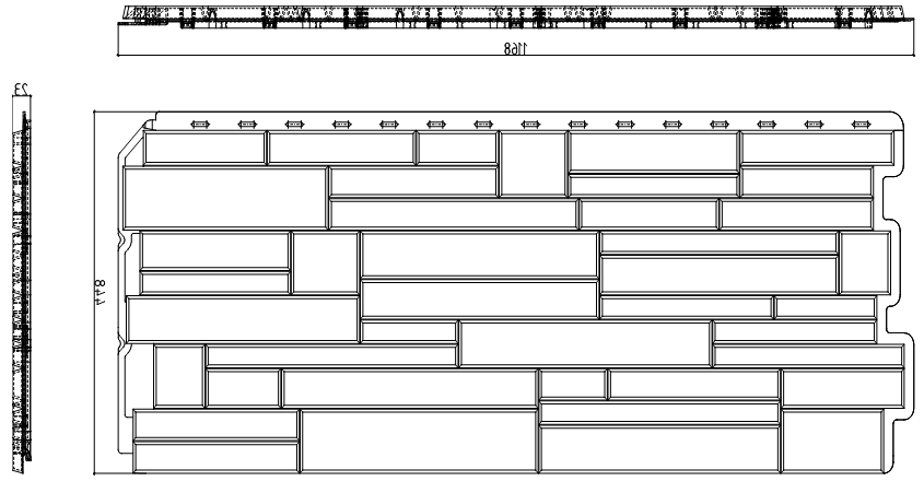 Фасадная панель Альта-Профиль Скалистый Камень Памир купить в Омске