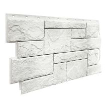 Фасадная панель FineBer Камень природный, Жемчужный