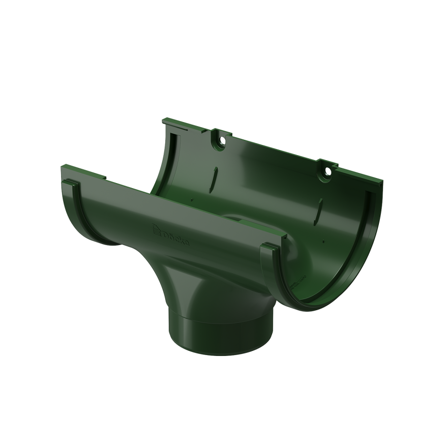 Водосточная воронка Docke Standard, цвет зелёный купить в Омске