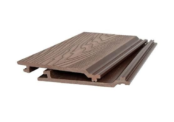 Сайдинг 3D GardenParkett с фактурой дерева, светло-коричневый цвет купить в Омске