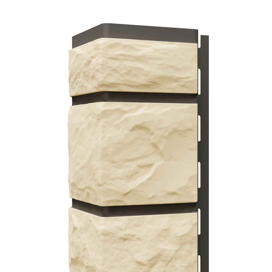 Наружный угол Доломит, Коллекция Брусчатка Доломит, Шампань купить в Омске